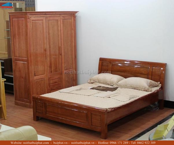 giường ngủ đẹp gỗ tự nhiên